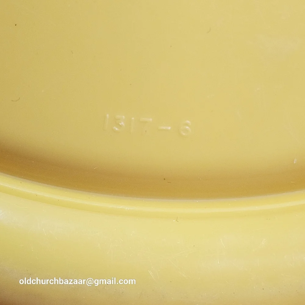 VTG Tupperware Yellow LITTLE DINER Set Dish/Lid 1317 Tumbler 1318